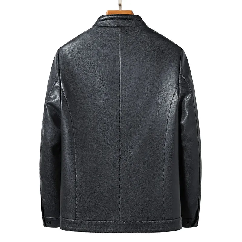 Men's New Premium Natural Sheep Leather Jacket