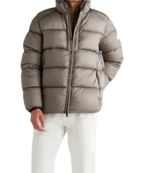 Mens Winter Grey Puffer Jacket