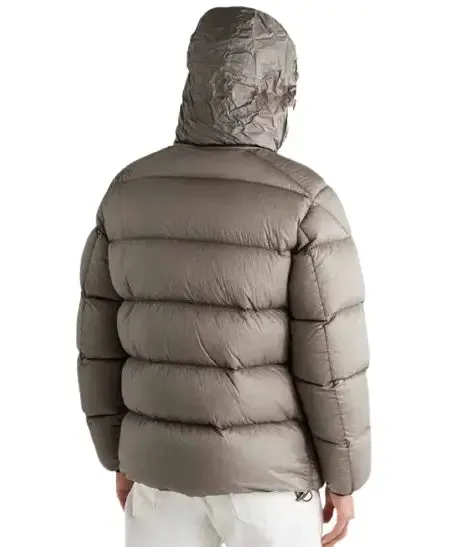 Mens Winter Grey Puffer Jacket