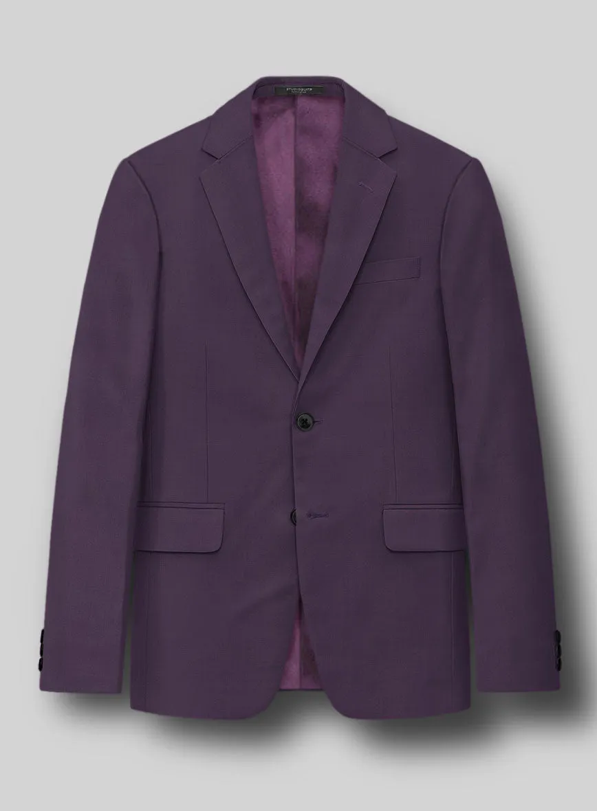 Napolean Purple Wool Jacket