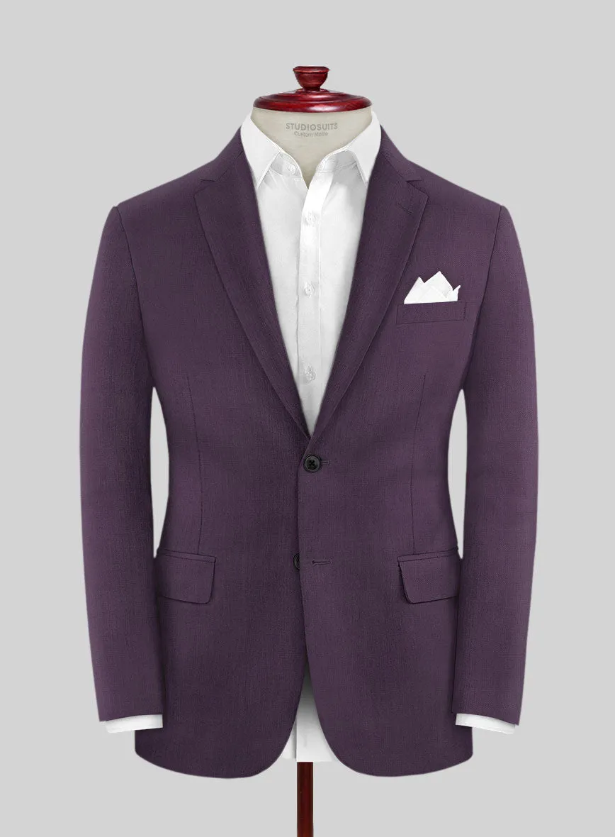 Napolean Purple Wool Jacket