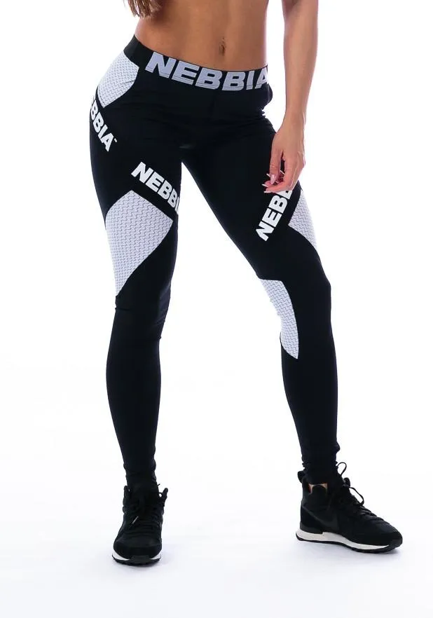 Nebbia Fitness Tights Combi 214 - Black