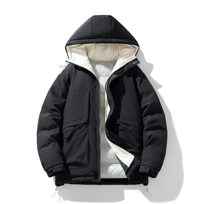 New Style Hooded Padded Jacket Men