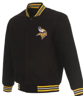 NFL Minnesota Vikings Wool Jacket Men and Women