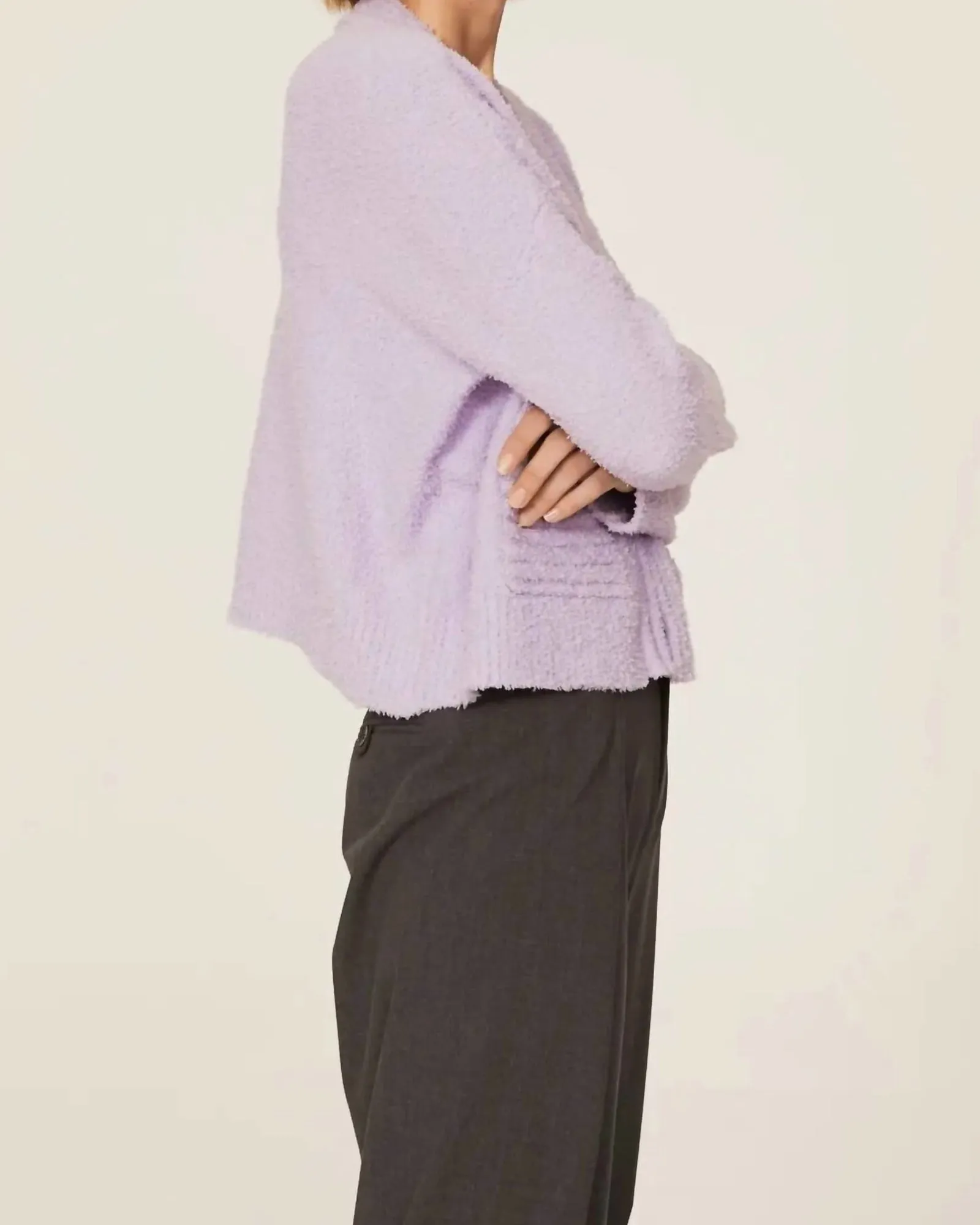 Noa Cardigan in Lavender | Lavender