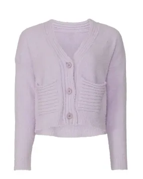 Noa Cardigan in Lavender | Lavender