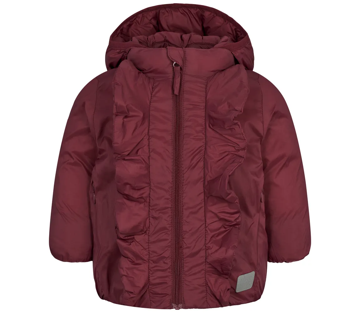 Ordelina Jacket, Puffer Jacket - Deep Ruby