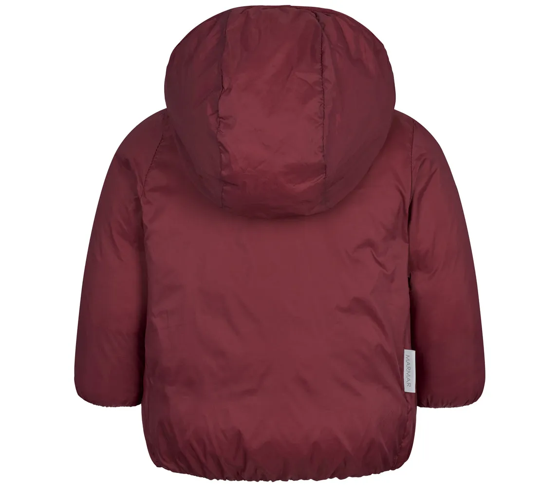 Ordelina Jacket, Puffer Jacket - Deep Ruby