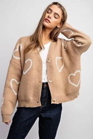 (Plus) Open Your Heart Cardi