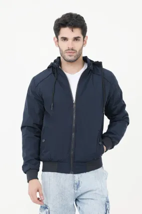 PUFFER JACKET-NAVY