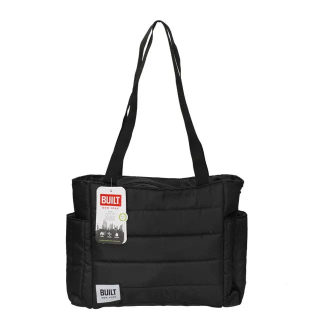 Puffer Lunch Tote Bag, 7.2L, Black