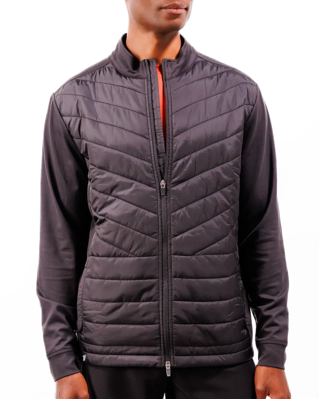 Range Men's Puffer Jacket - Black