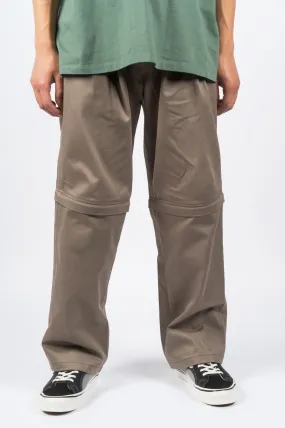 RASSVET ZIP OFF CHINOS KHAKI