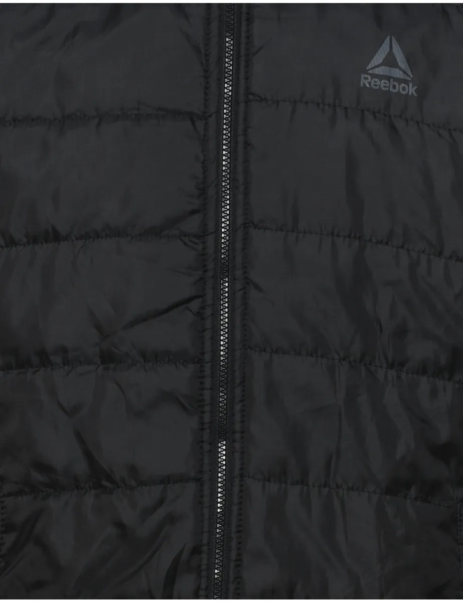 Reebok Classic Black Puffer Jacket - L