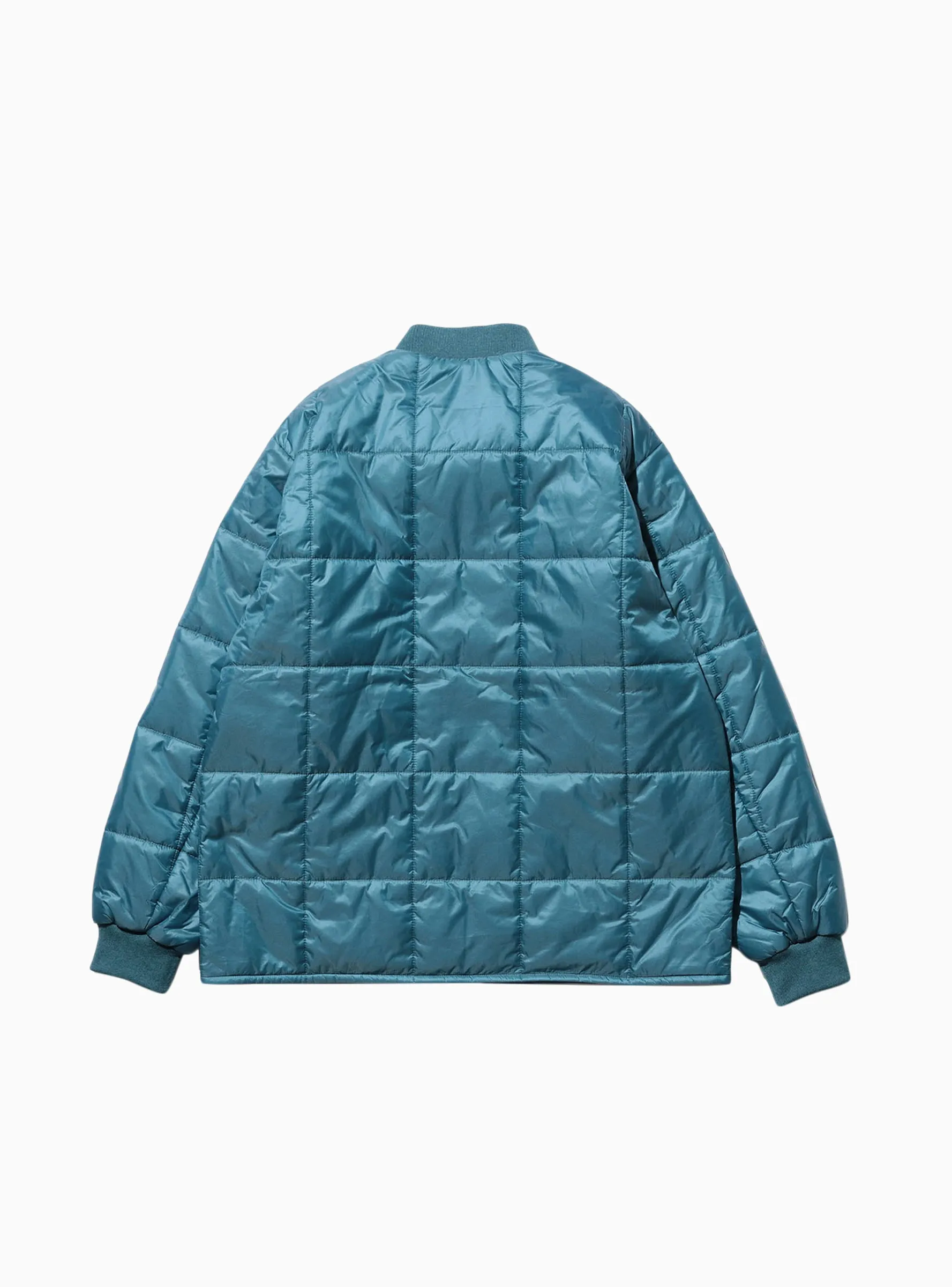 Reversible Ripstop Puffer Jacket Sax Blue