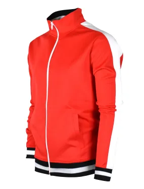 S51700-BASIC TRACK JACKET-RED