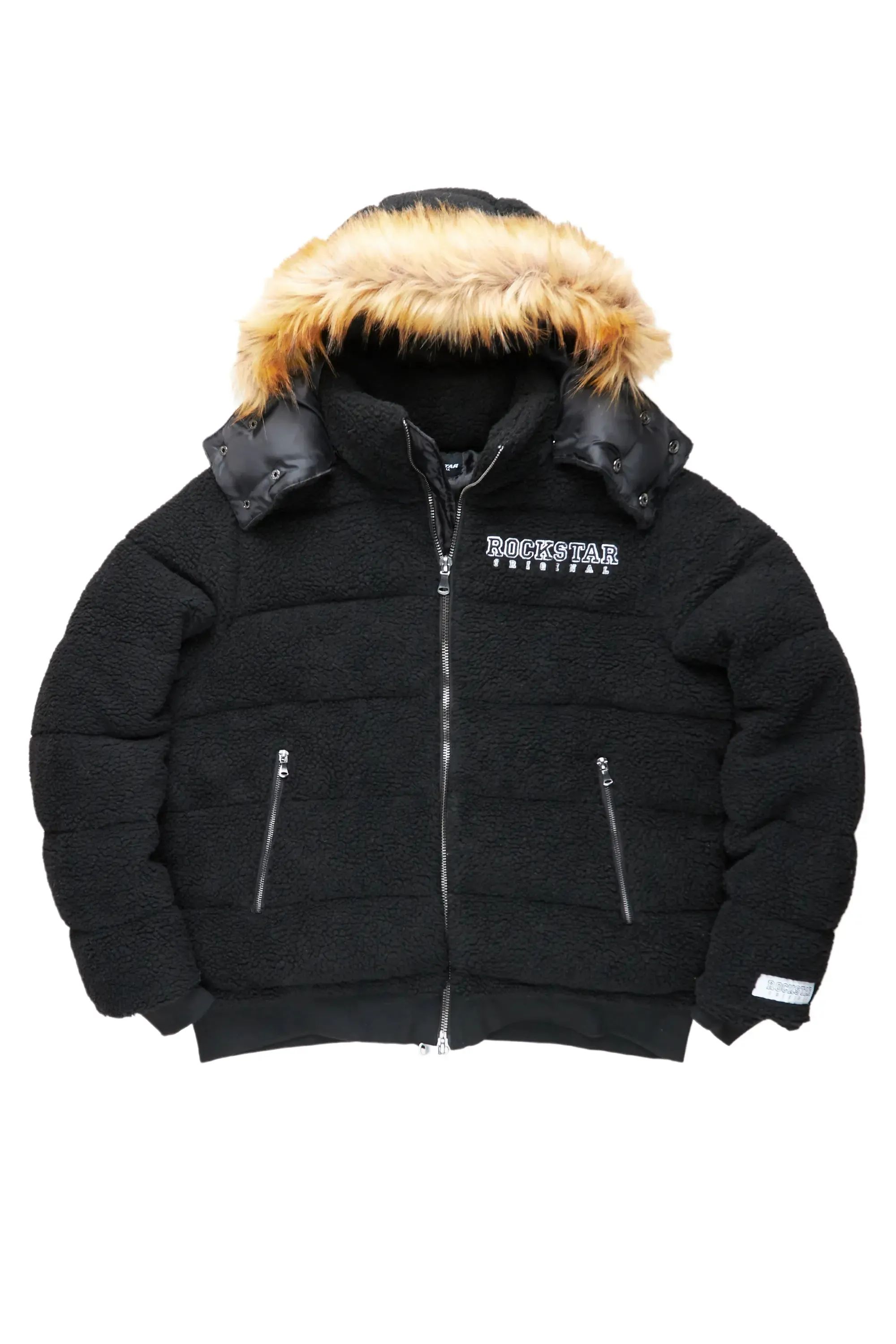 Sarvesh Black Puffer Jacket