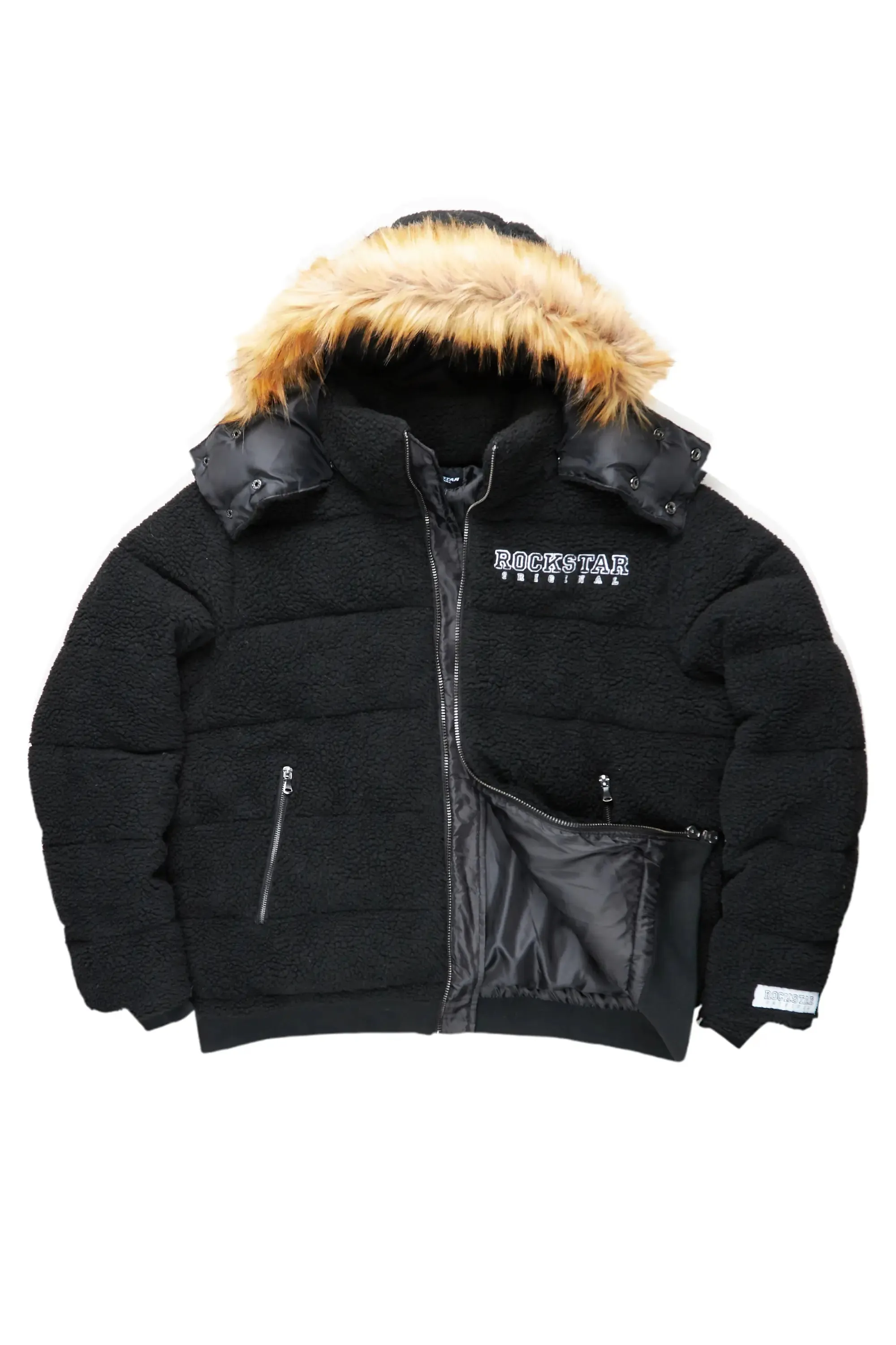 Sarvesh Black Puffer Jacket