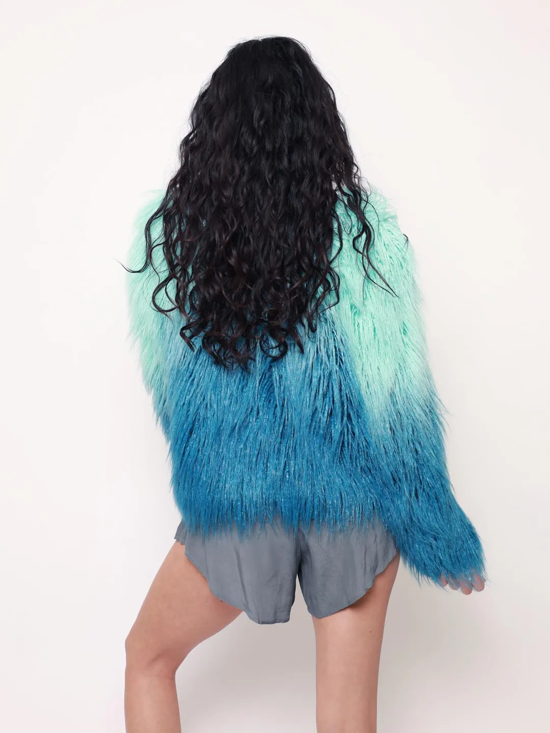 Sea Alpaca Faux Fur Bomber Jacket | Women's