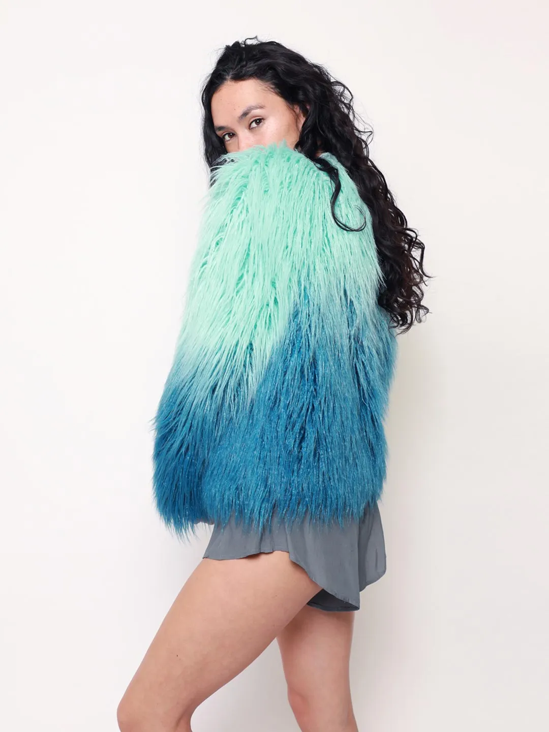 Sea Alpaca Faux Fur Bomber Jacket | Women's