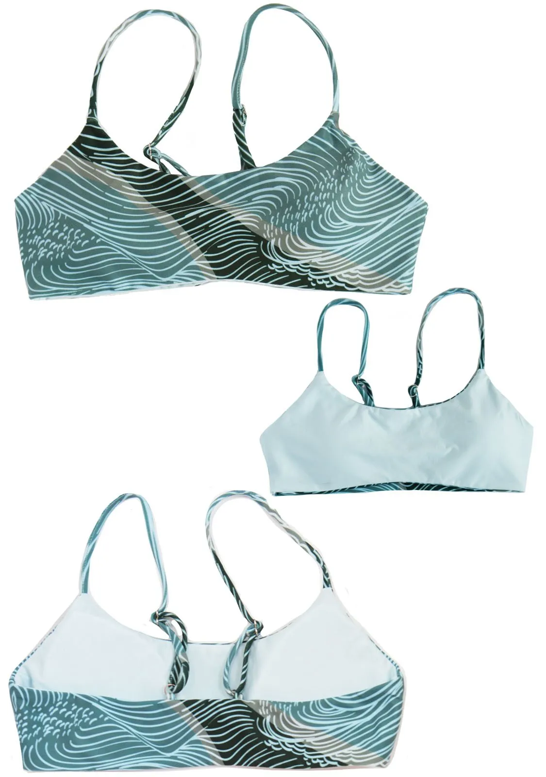 SEA GYPSY - Reversible SCOOP BIKINI TOP