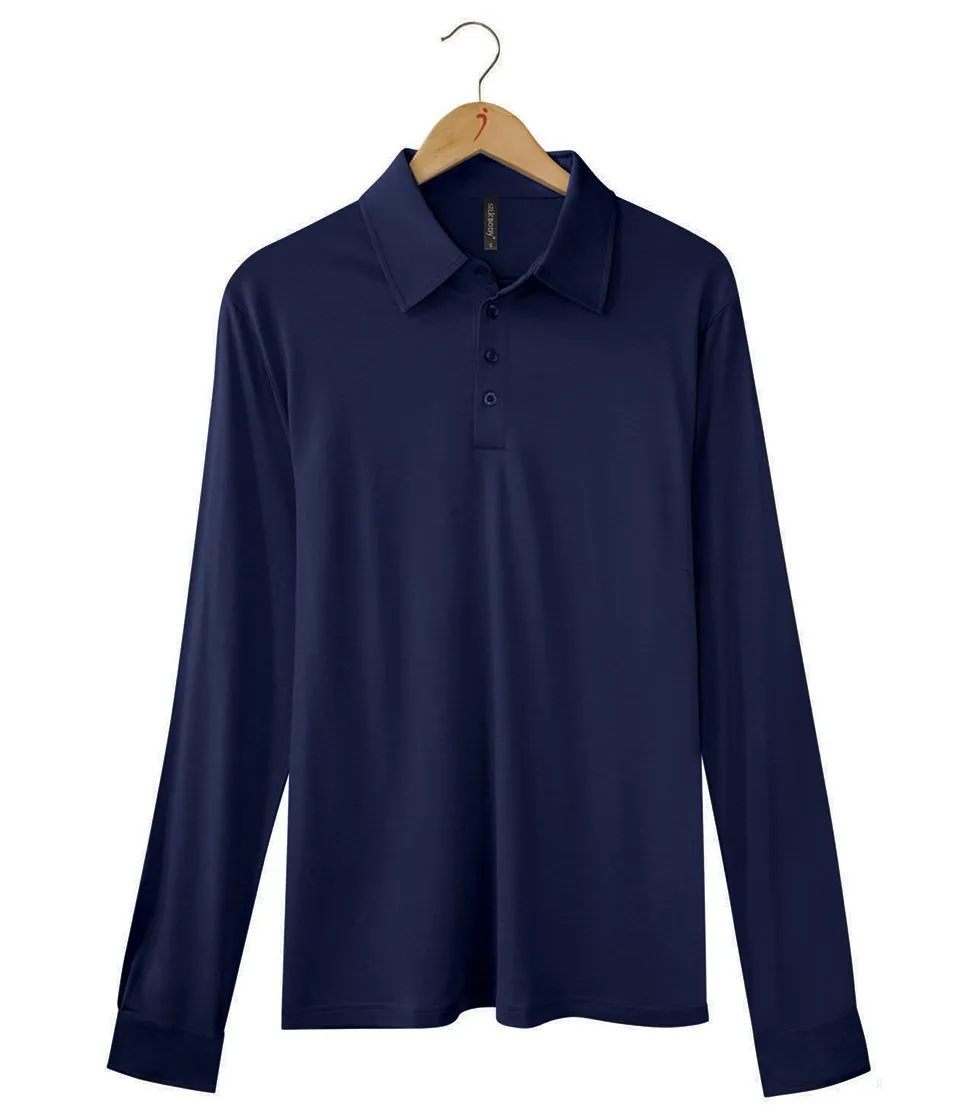 Silkspun Long Sleeve Polo Shirt