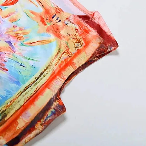 Sunset Glow Kiss Crop Top