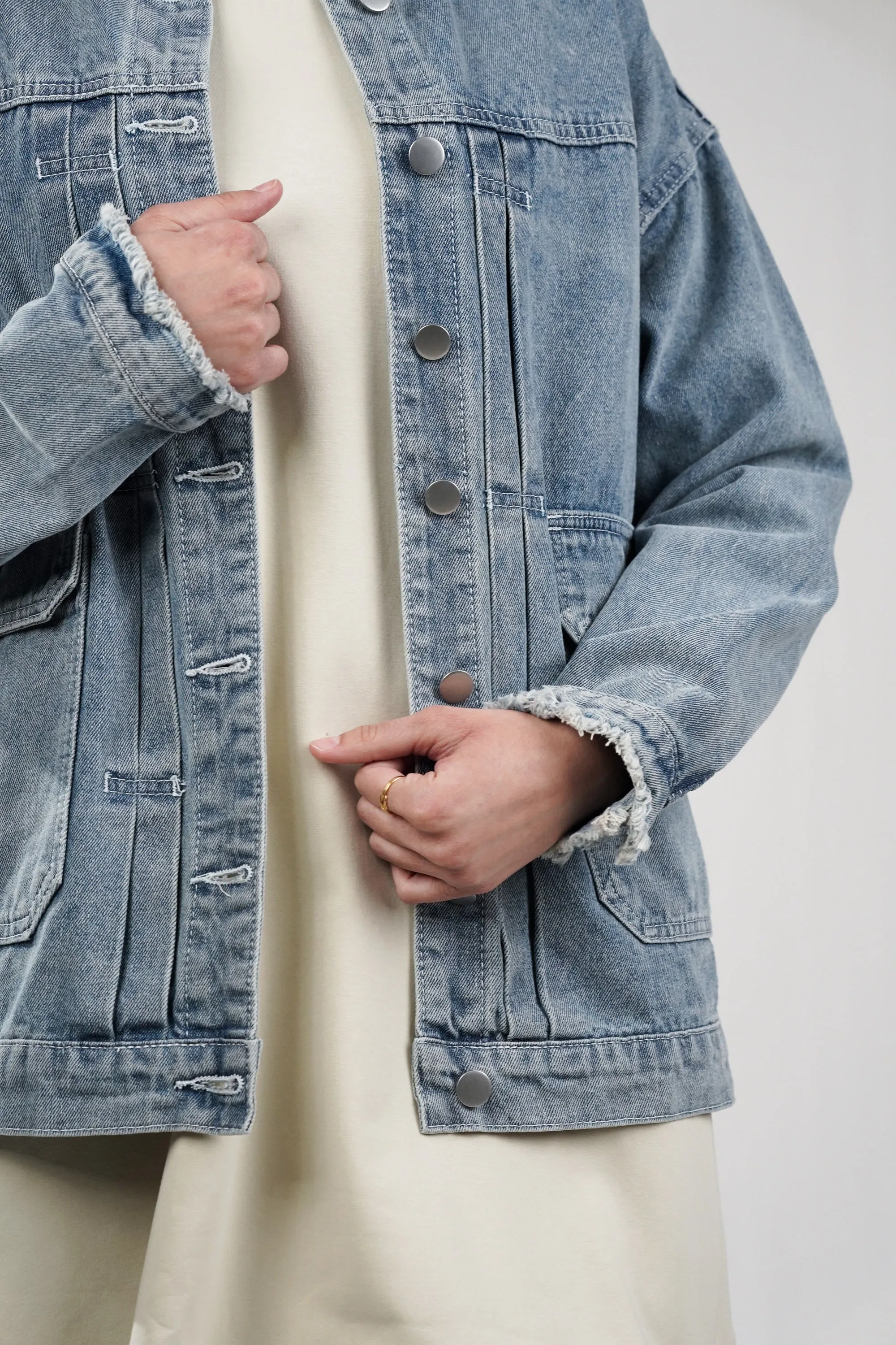 Swagger Style Denim Jacket