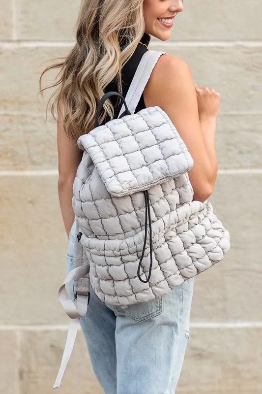 TEEK - Stevie Quilted Puffer Backpack