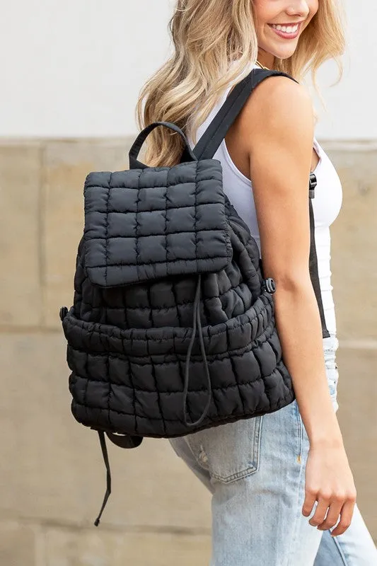 TEEK - Stevie Quilted Puffer Backpack