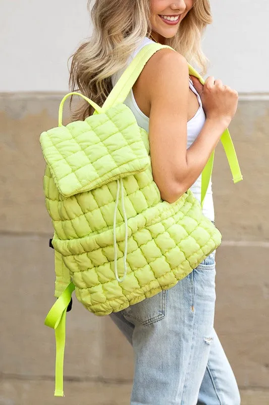 TEEK - Stevie Quilted Puffer Backpack