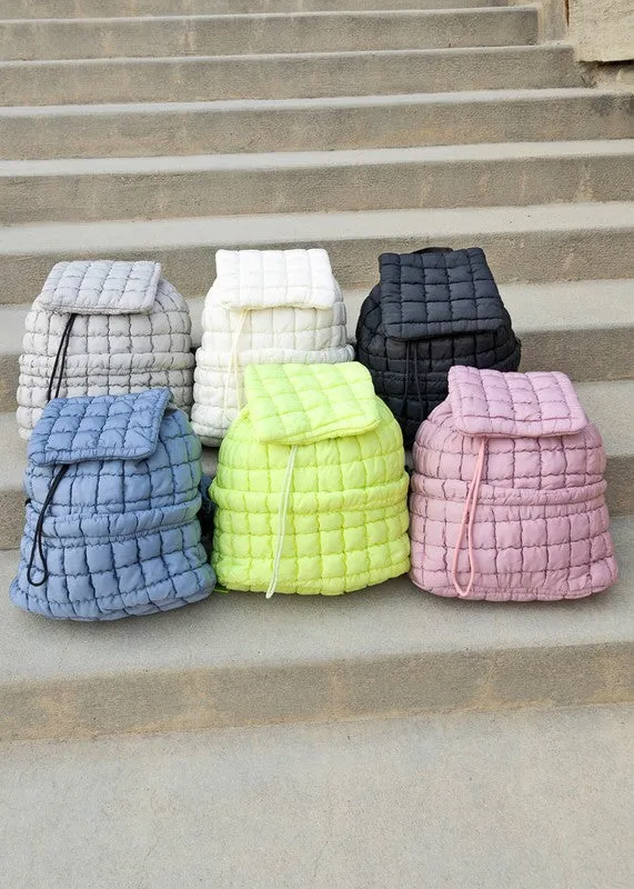 TEEK - Stevie Quilted Puffer Backpack