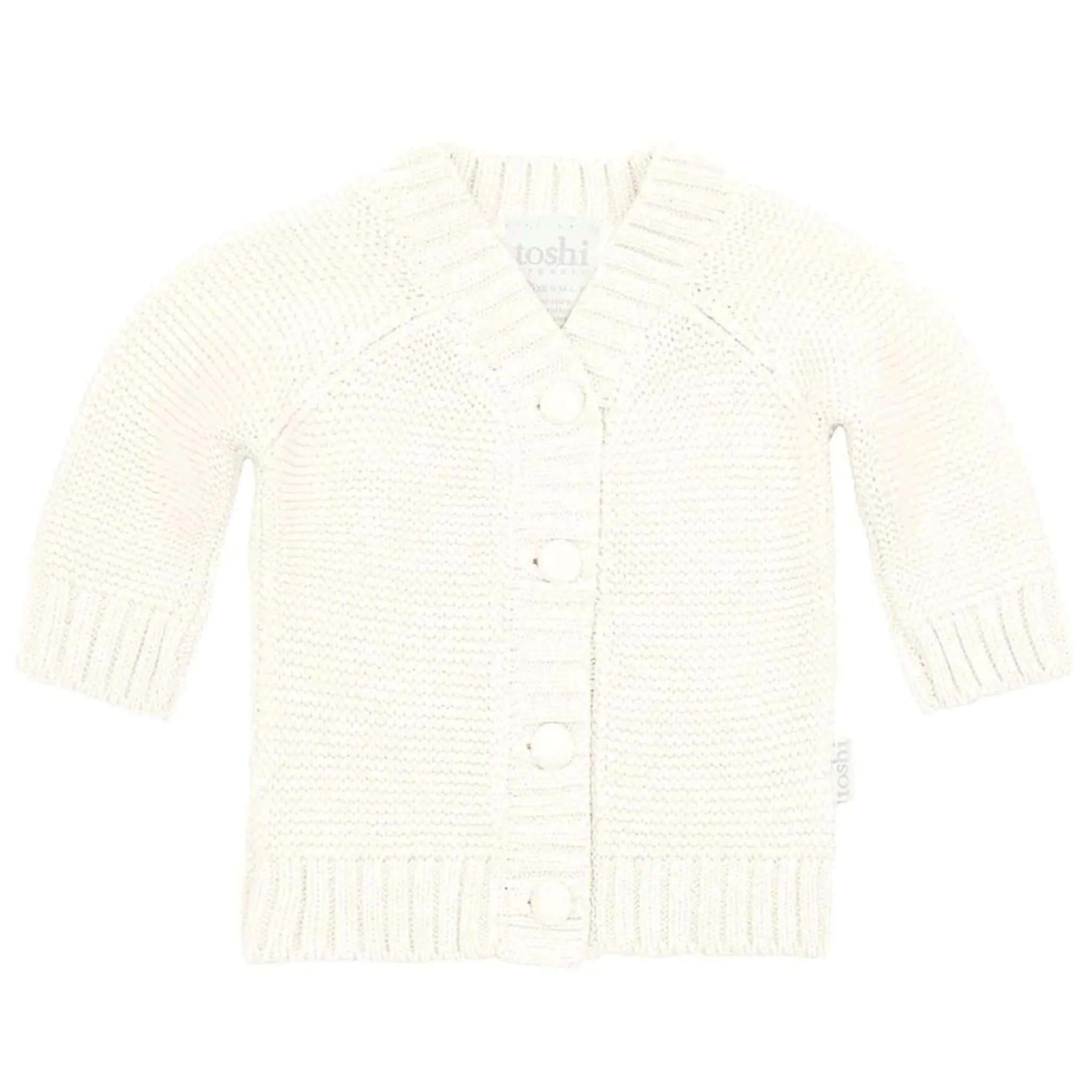 Toshi Organic Cardigan Andy - Cream