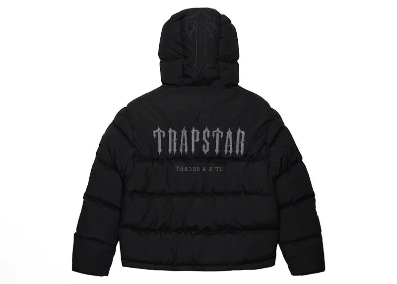 Trapstar Decoded 2.0 Hooded Puffer Jacket Black