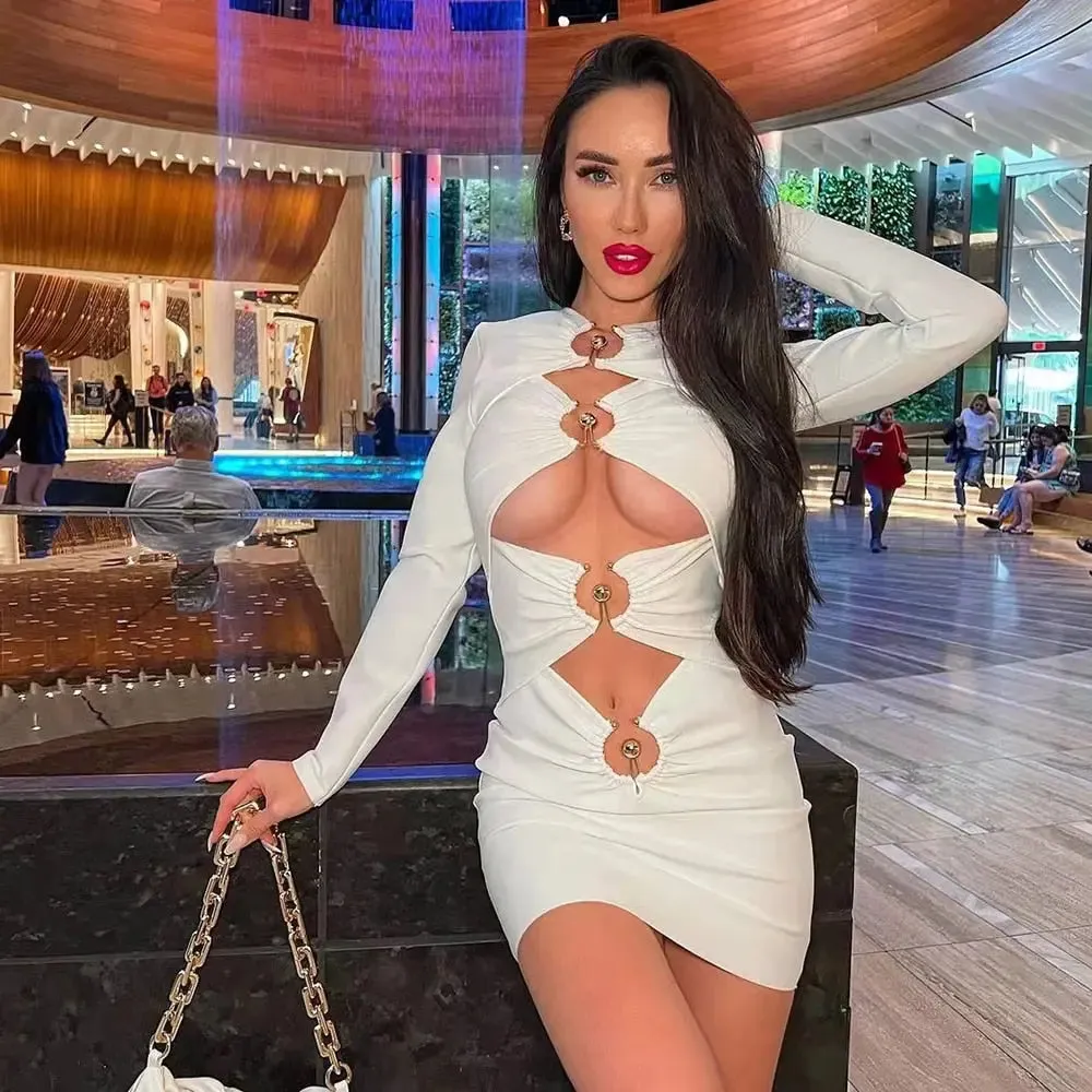 Trendy Bandage Bodycon Dress