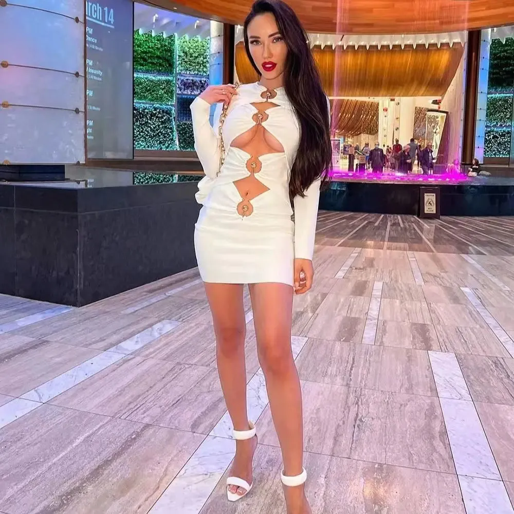 Trendy Bandage Bodycon Dress