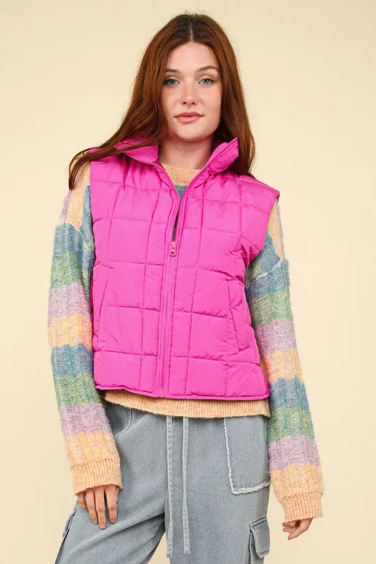 VER110 - CURVY PUFFER VEST