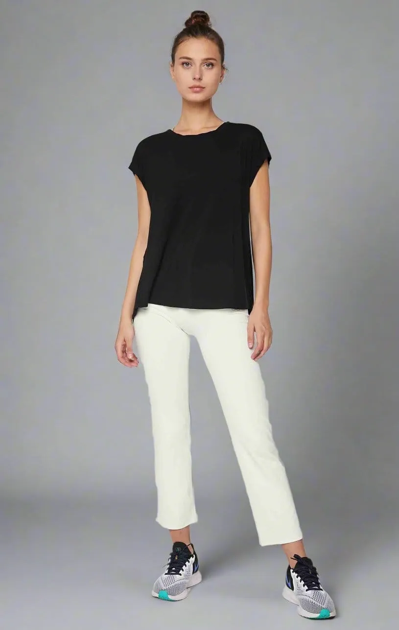 Versatile Modal Short Sleeve Top for Women