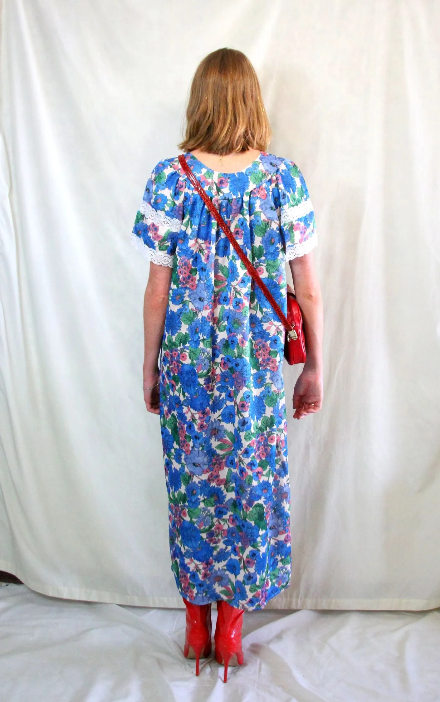 Vintage Bohemian Maxi Dress