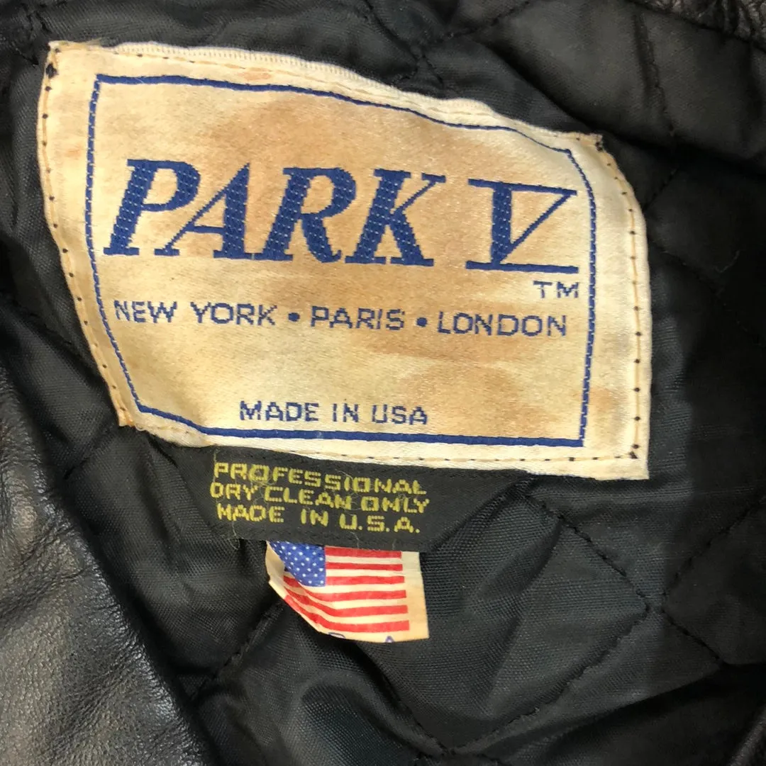 Vintage Park V Leather Jacket