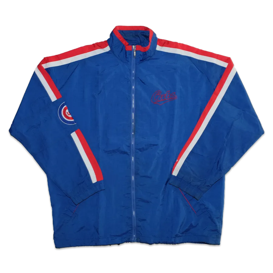 Vintage Starter Chicago Cubs Track Jacket XLarge