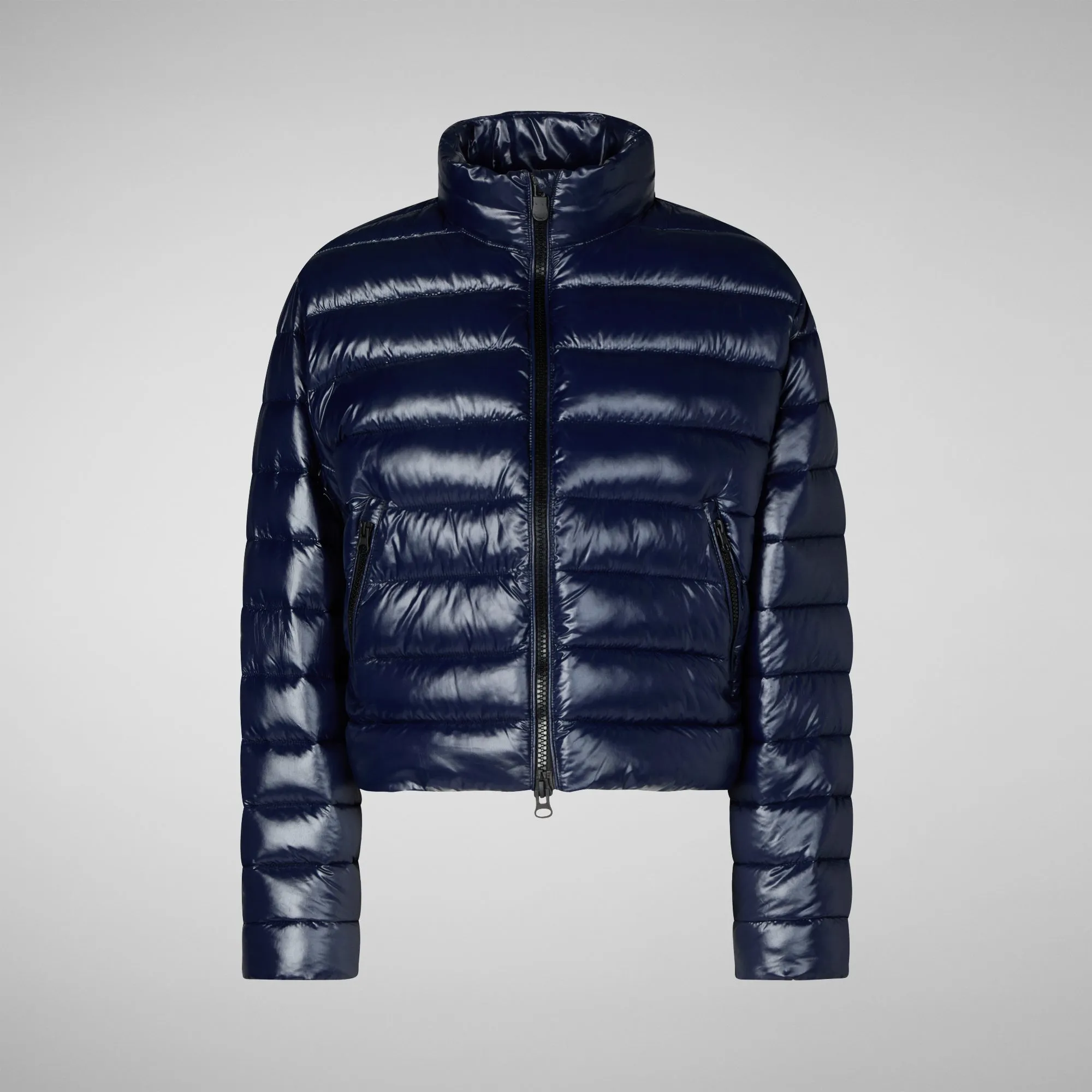 Women's animal free Puffer myra in blue black